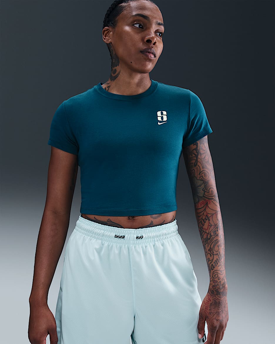 Sabrina Women's Short-Sleeve Cropped T-Shirt. Nike.com